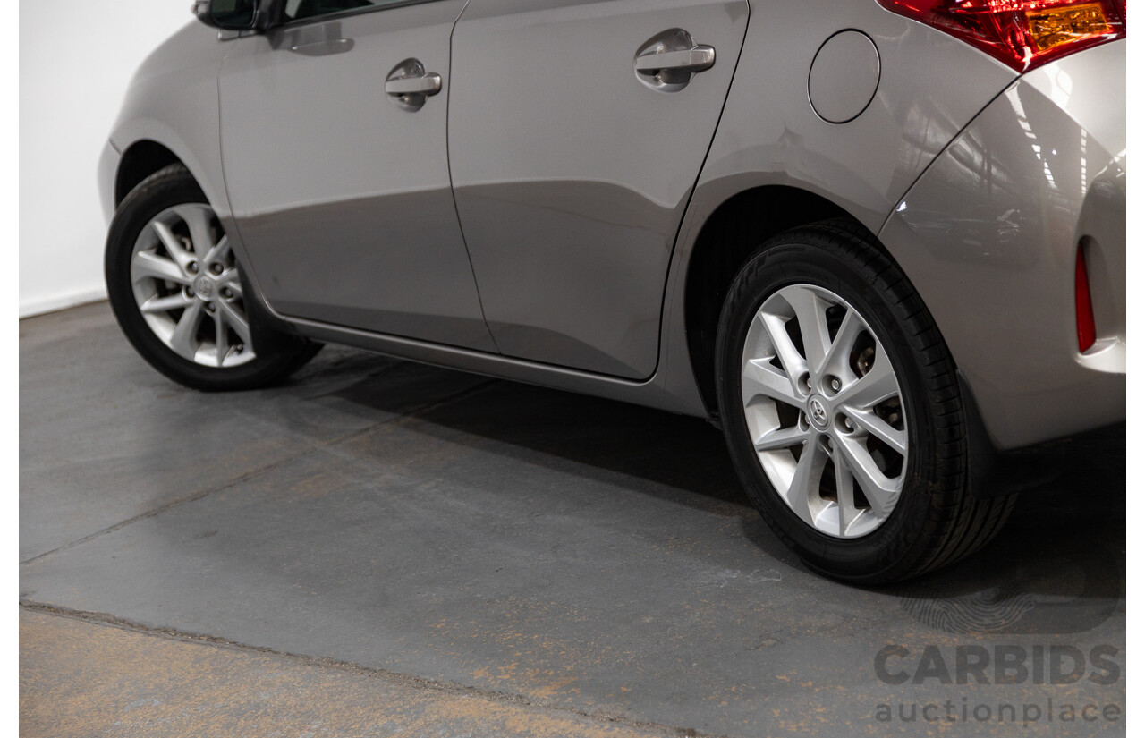 8/2014 Toyota Corolla Ascent Sport ZRE182R 5d Hatchback Advant Garde Bronze Metallic 1.8L