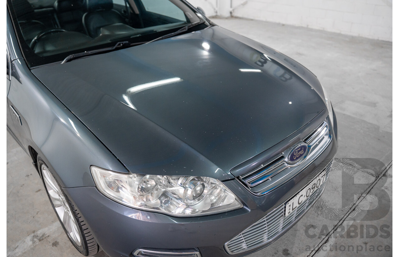 2/2012 Ford G6E Ecoboost FG MK2 4d Sedan Smoke Grey Metallic Turbo 2.0L