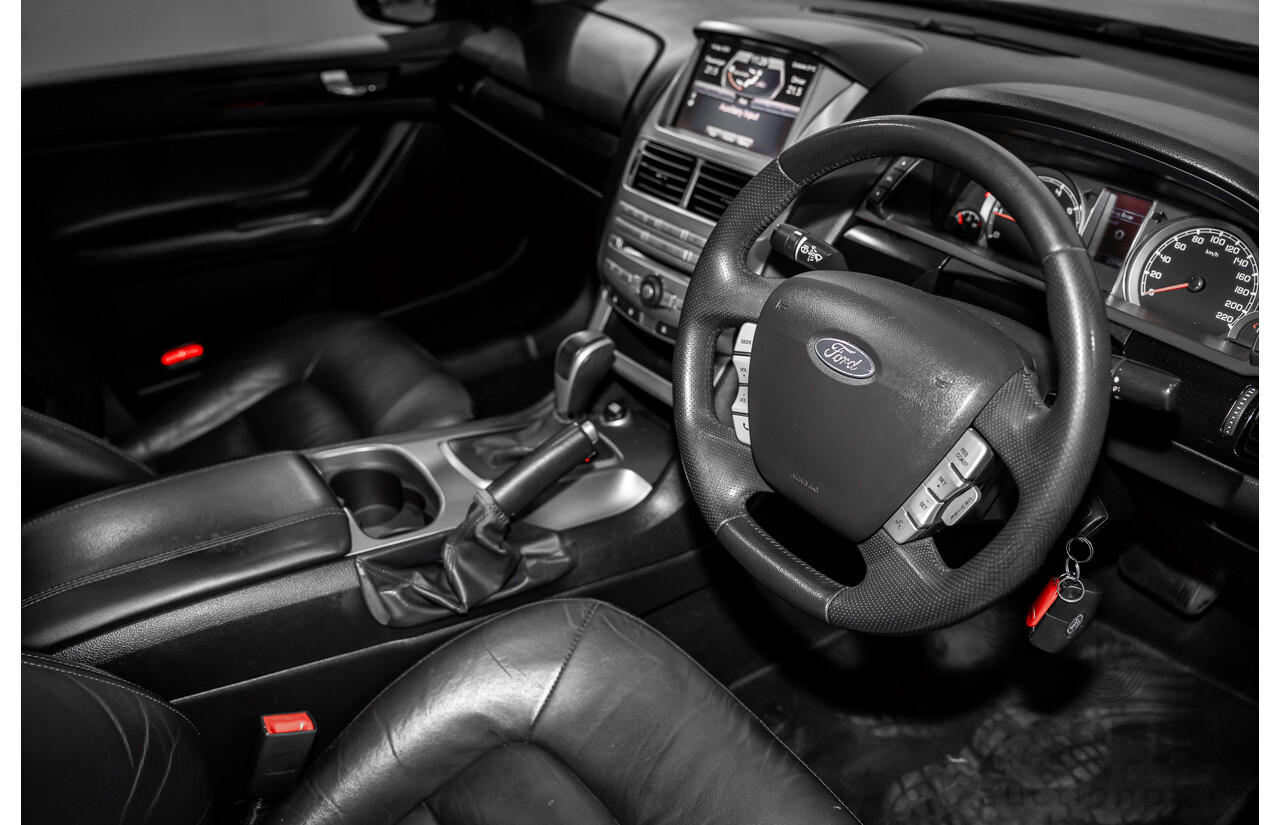 2/2012 Ford G6E Ecoboost FG MK2 4d Sedan Smoke Grey Metallic Turbo 2.0L