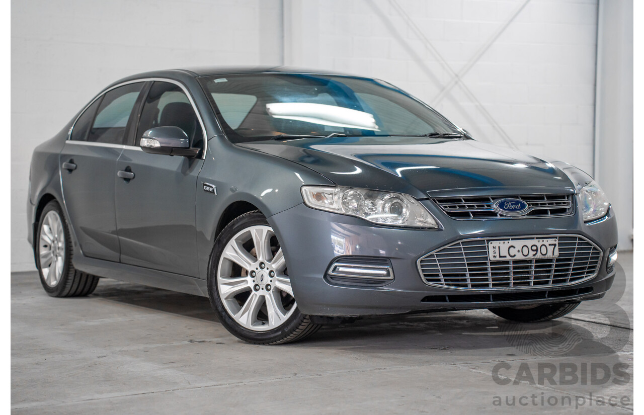 2/2012 Ford G6E Ecoboost FG MK2 4d Sedan Smoke Grey Metallic Turbo 2.0L