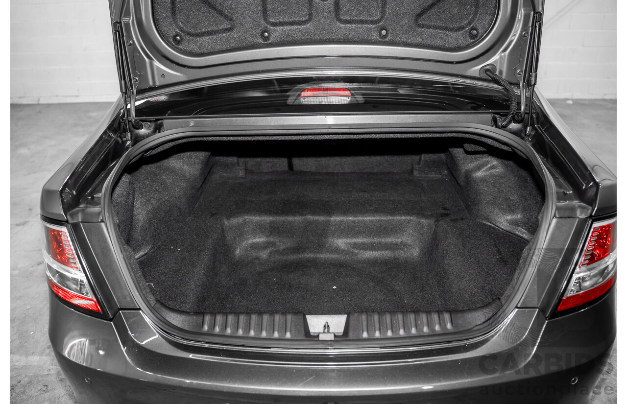 2/2012 Ford G6E Ecoboost FG MK2 4d Sedan Smoke Grey Metallic Turbo 2.0L