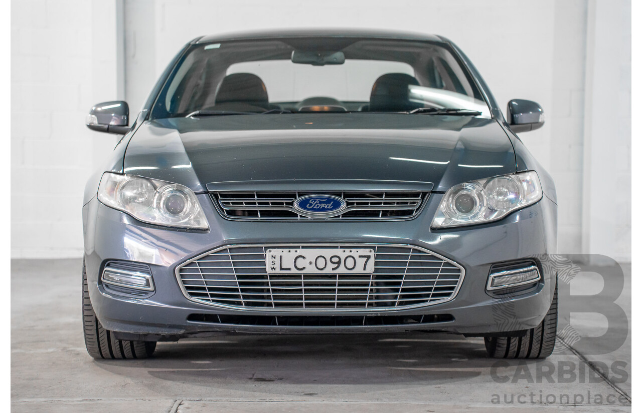 2/2012 Ford G6E Ecoboost FG MK2 4d Sedan Smoke Grey Metallic Turbo 2.0L
