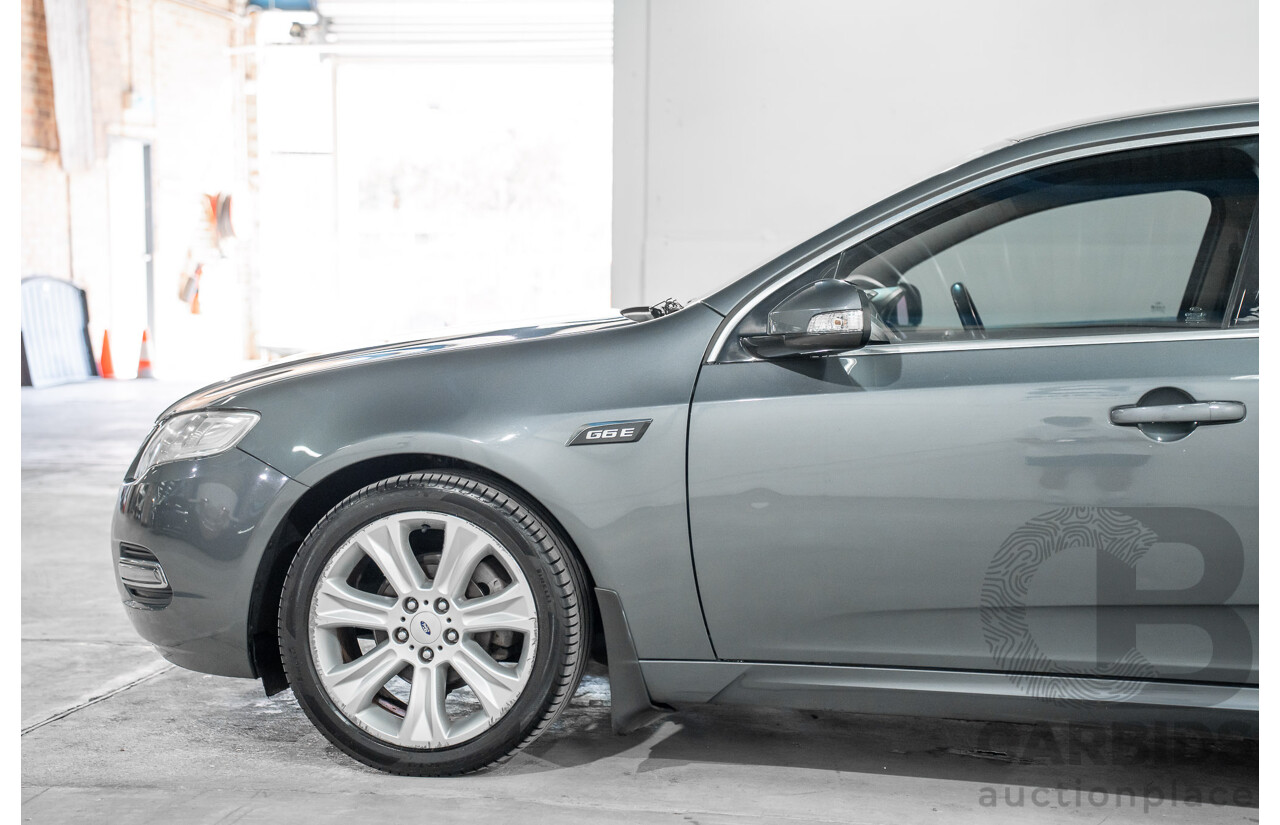 2/2012 Ford G6E Ecoboost FG MK2 4d Sedan Smoke Grey Metallic Turbo 2.0L