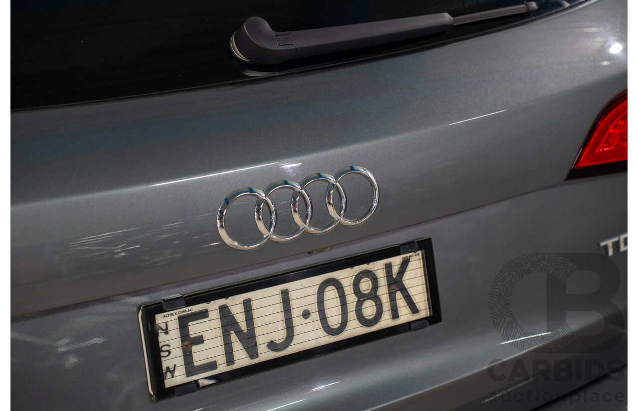 1/2015 Audi SQ5 3.0 TDI Quattro 8R MY15 5d Wagon Monsoon Grey Metallic Twin Turbo Diesel V6 3.0L