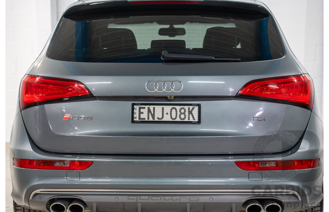 1/2015 Audi SQ5 3.0 TDI Quattro 8R MY15 5d Wagon Monsoon Grey Metallic Twin Turbo Diesel V6 3.0L