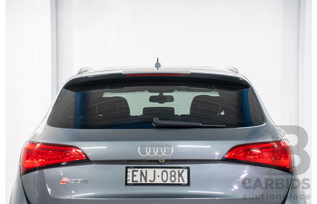 1/2015 Audi SQ5 3.0 TDI Quattro 8R MY15 5d Wagon Monsoon Grey Metallic Twin Turbo Diesel V6 3.0L