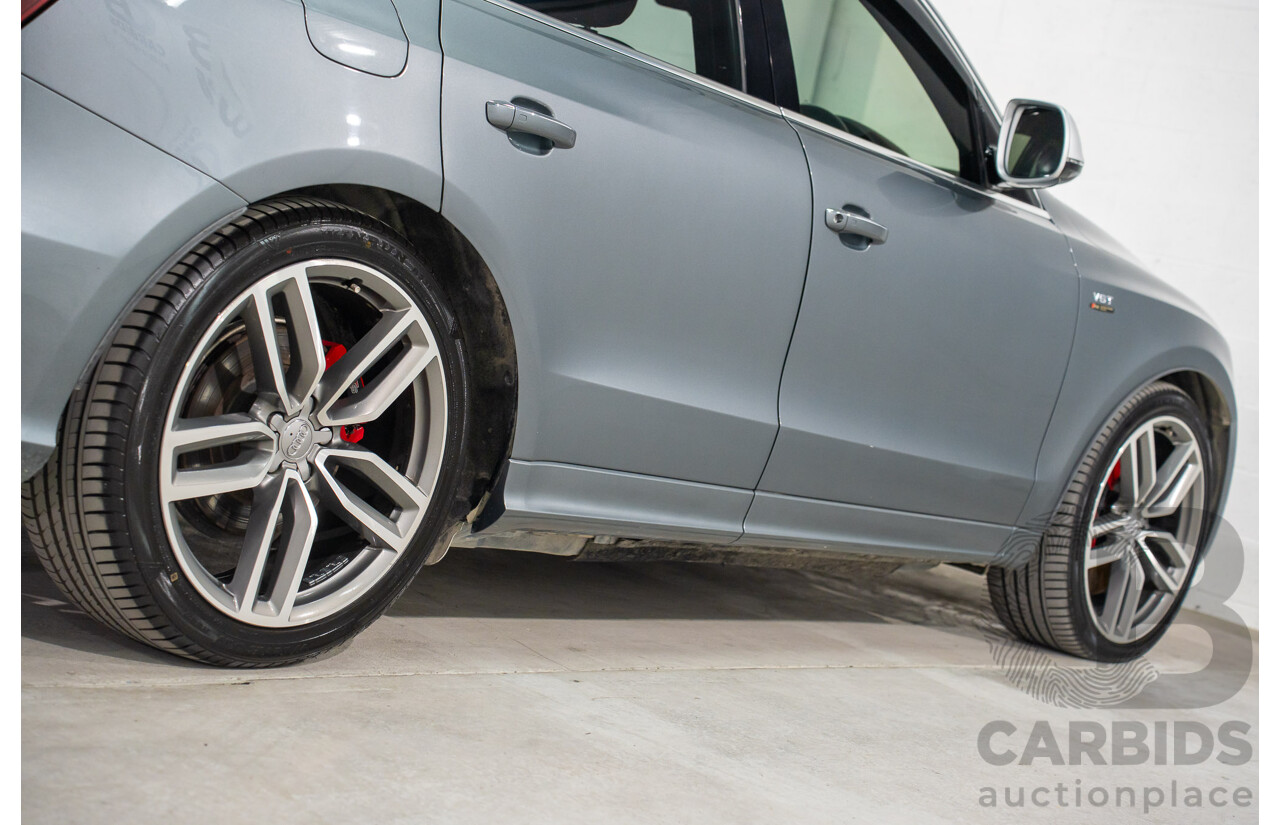 1/2015 Audi SQ5 3.0 TDI Quattro 8R MY15 5d Wagon Monsoon Grey Metallic Twin Turbo Diesel V6 3.0L