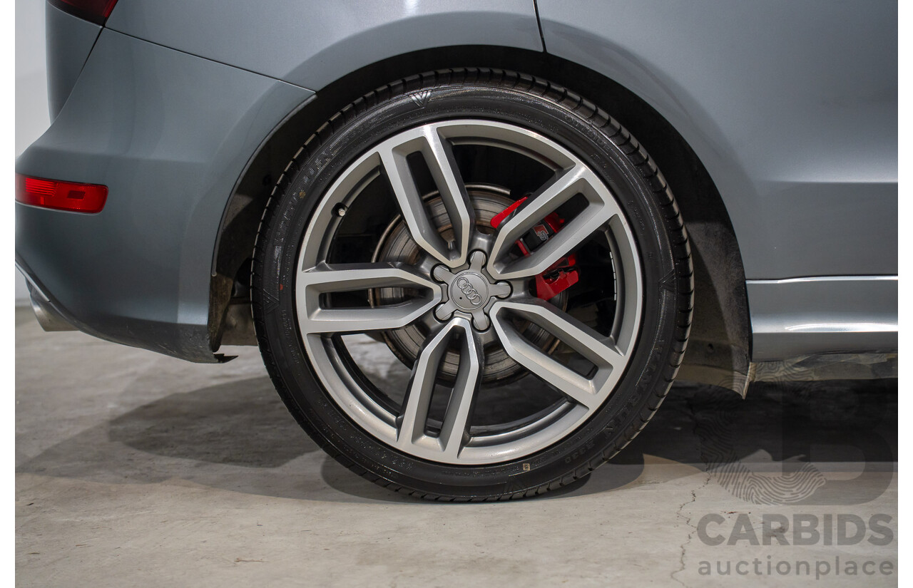1/2015 Audi SQ5 3.0 TDI Quattro 8R MY15 5d Wagon Monsoon Grey Metallic Twin Turbo Diesel V6 3.0L