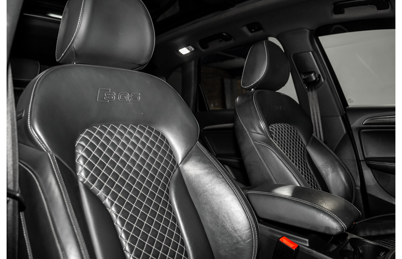 1/2015 Audi SQ5 3.0 TDI Quattro 8R MY15 5d Wagon Monsoon Grey Metallic Twin Turbo Diesel V6 3.0L