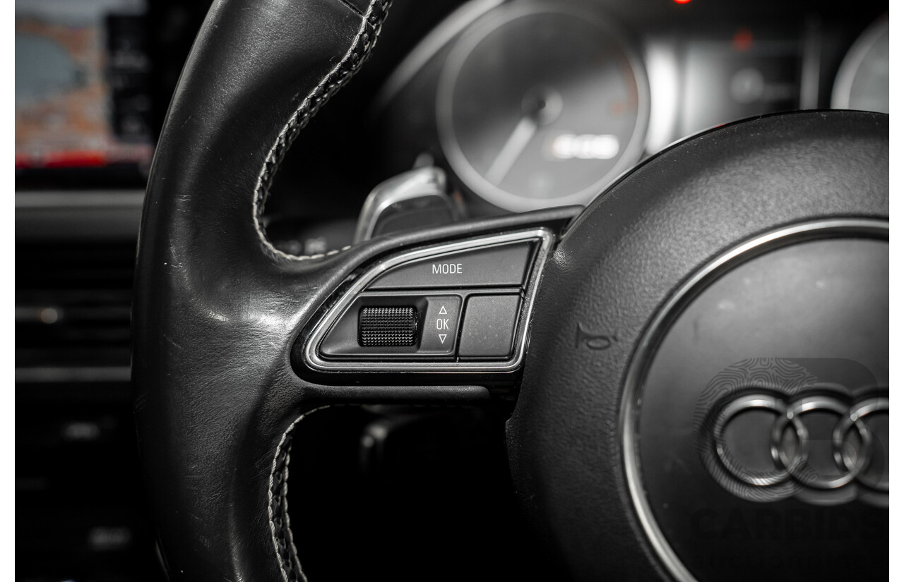 1/2015 Audi SQ5 3.0 TDI Quattro 8R MY15 5d Wagon Monsoon Grey Metallic Twin Turbo Diesel V6 3.0L