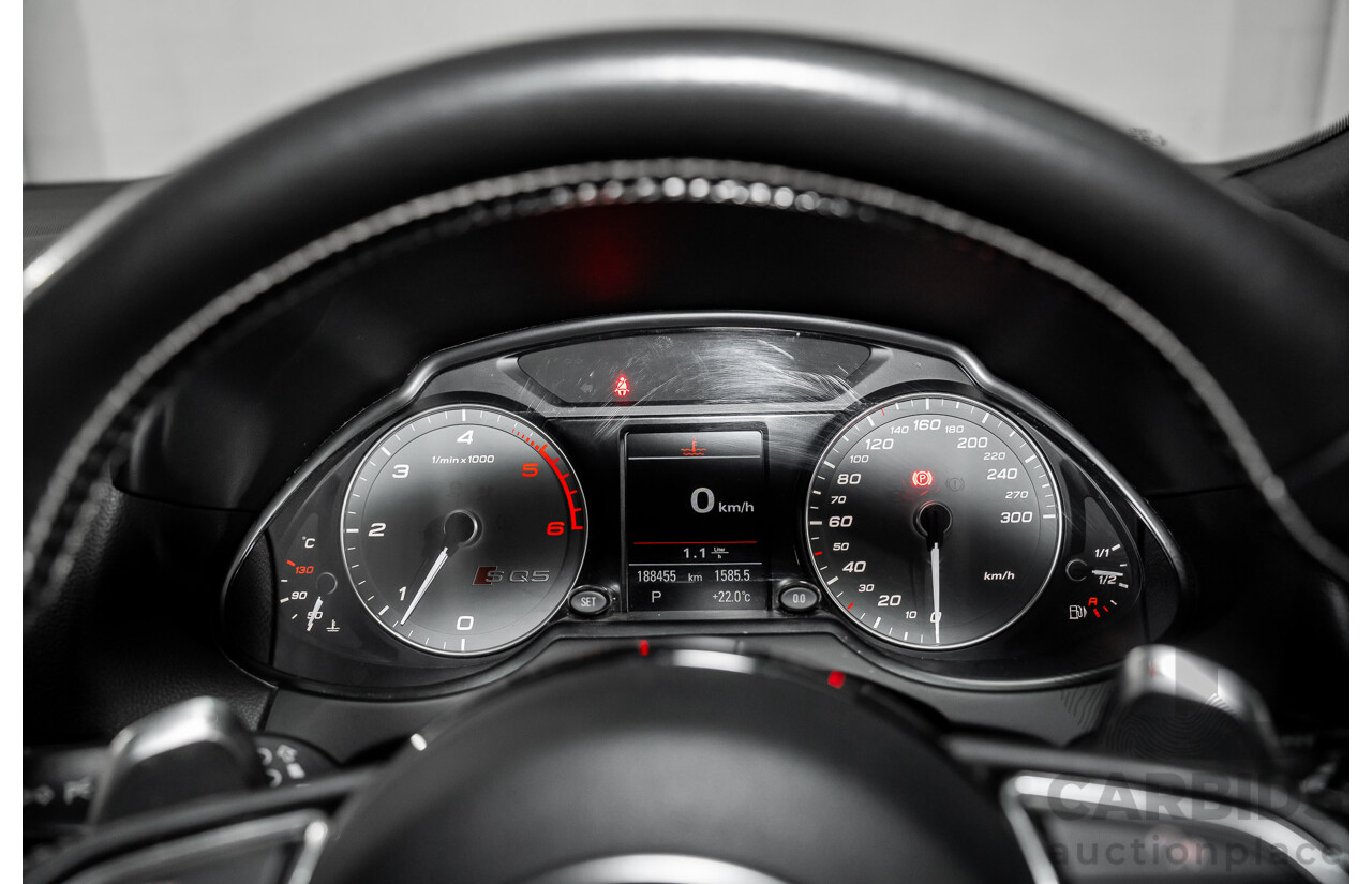 1/2015 Audi SQ5 3.0 TDI Quattro 8R MY15 5d Wagon Monsoon Grey Metallic Twin Turbo Diesel V6 3.0L