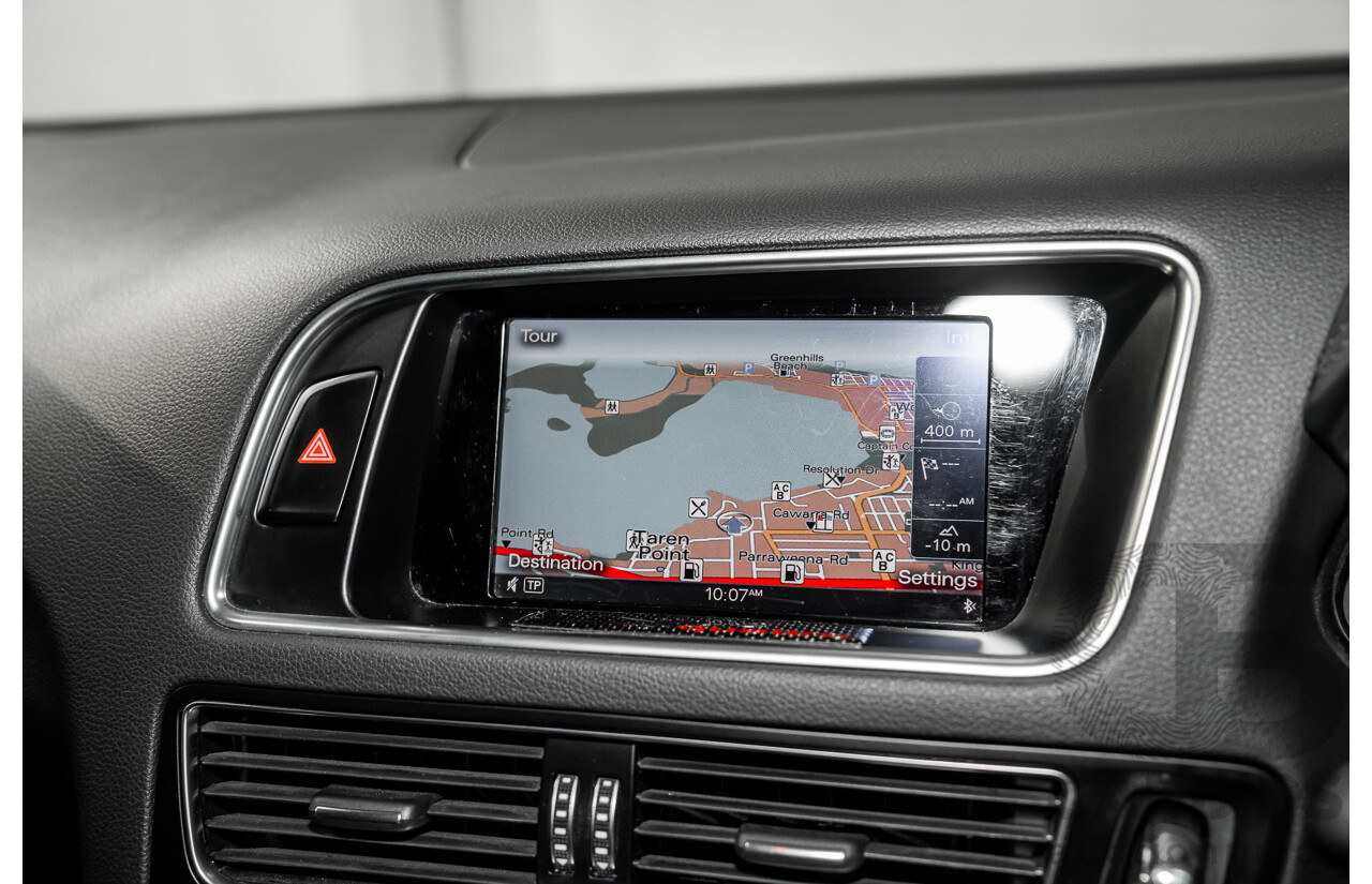 1/2015 Audi SQ5 3.0 TDI Quattro 8R MY15 5d Wagon Monsoon Grey Metallic Twin Turbo Diesel V6 3.0L