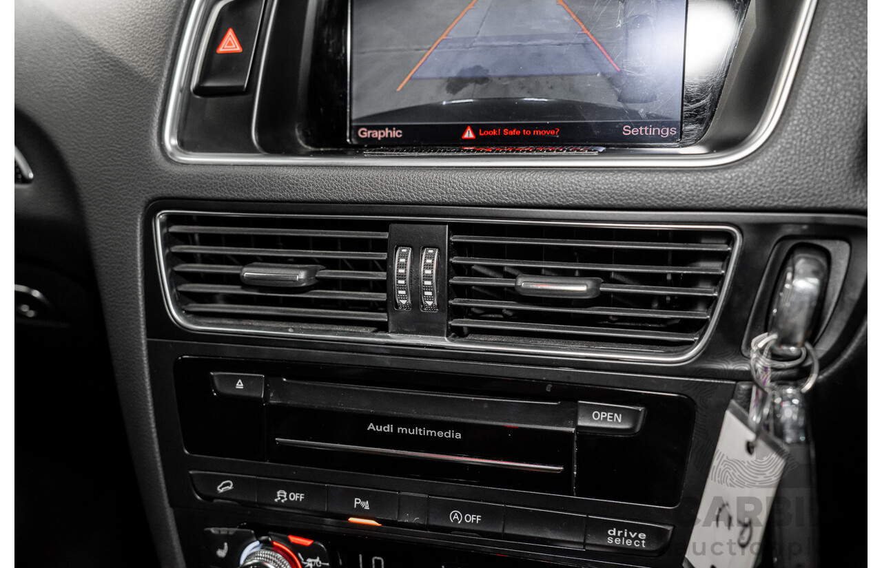 1/2015 Audi SQ5 3.0 TDI Quattro 8R MY15 5d Wagon Monsoon Grey Metallic Twin Turbo Diesel V6 3.0L