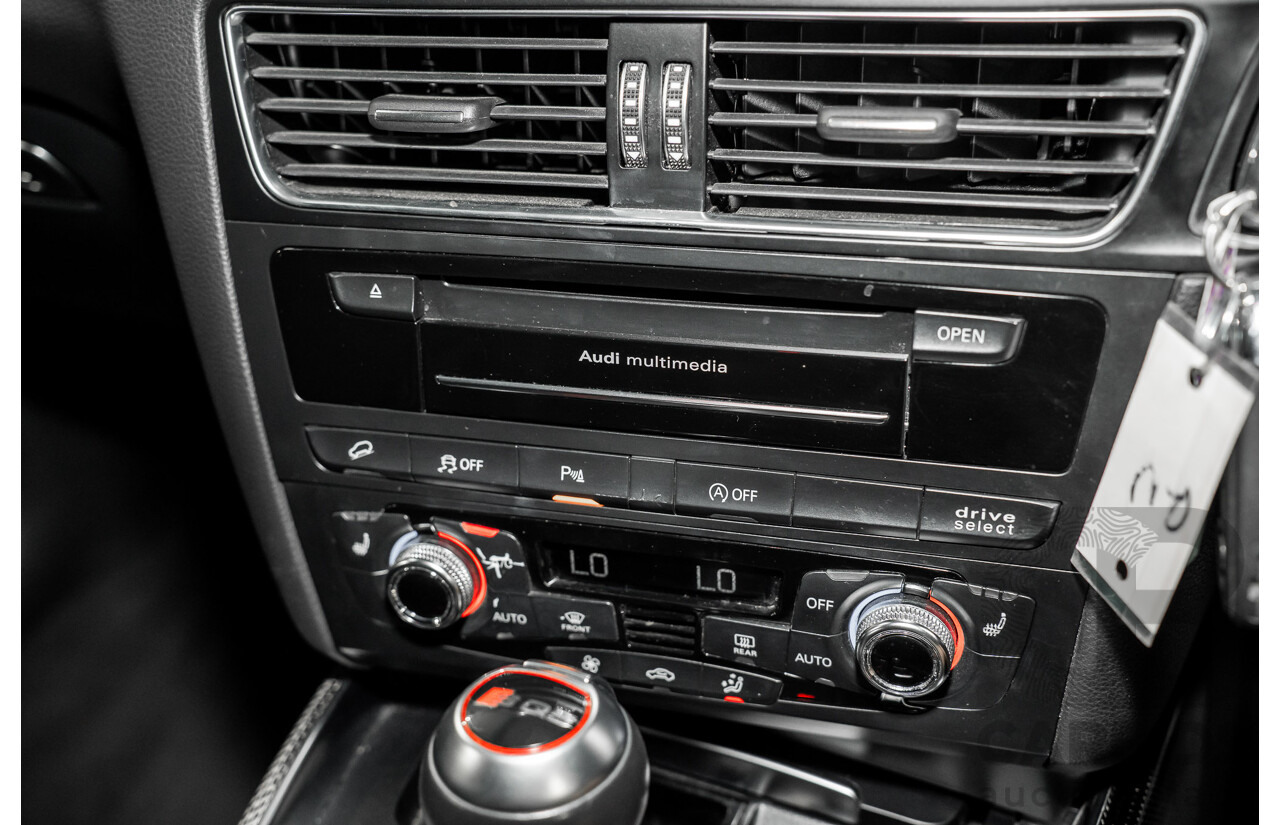 1/2015 Audi SQ5 3.0 TDI Quattro 8R MY15 5d Wagon Monsoon Grey Metallic Twin Turbo Diesel V6 3.0L