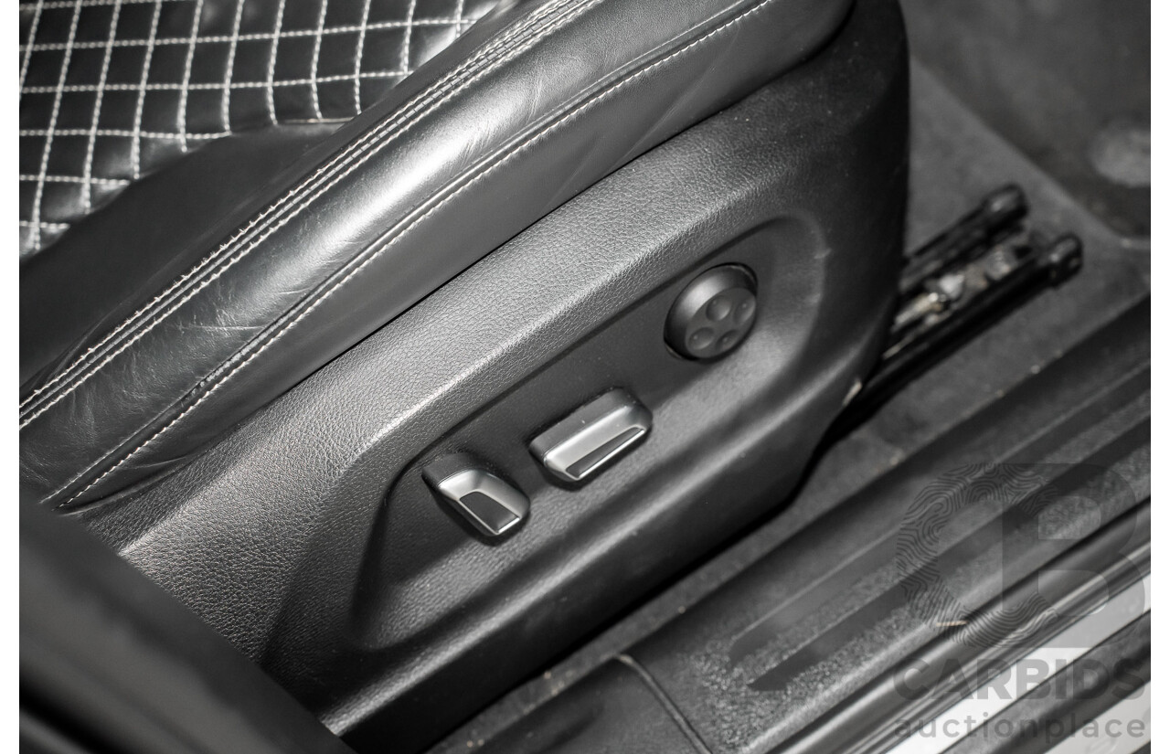 1/2015 Audi SQ5 3.0 TDI Quattro 8R MY15 5d Wagon Monsoon Grey Metallic Twin Turbo Diesel V6 3.0L