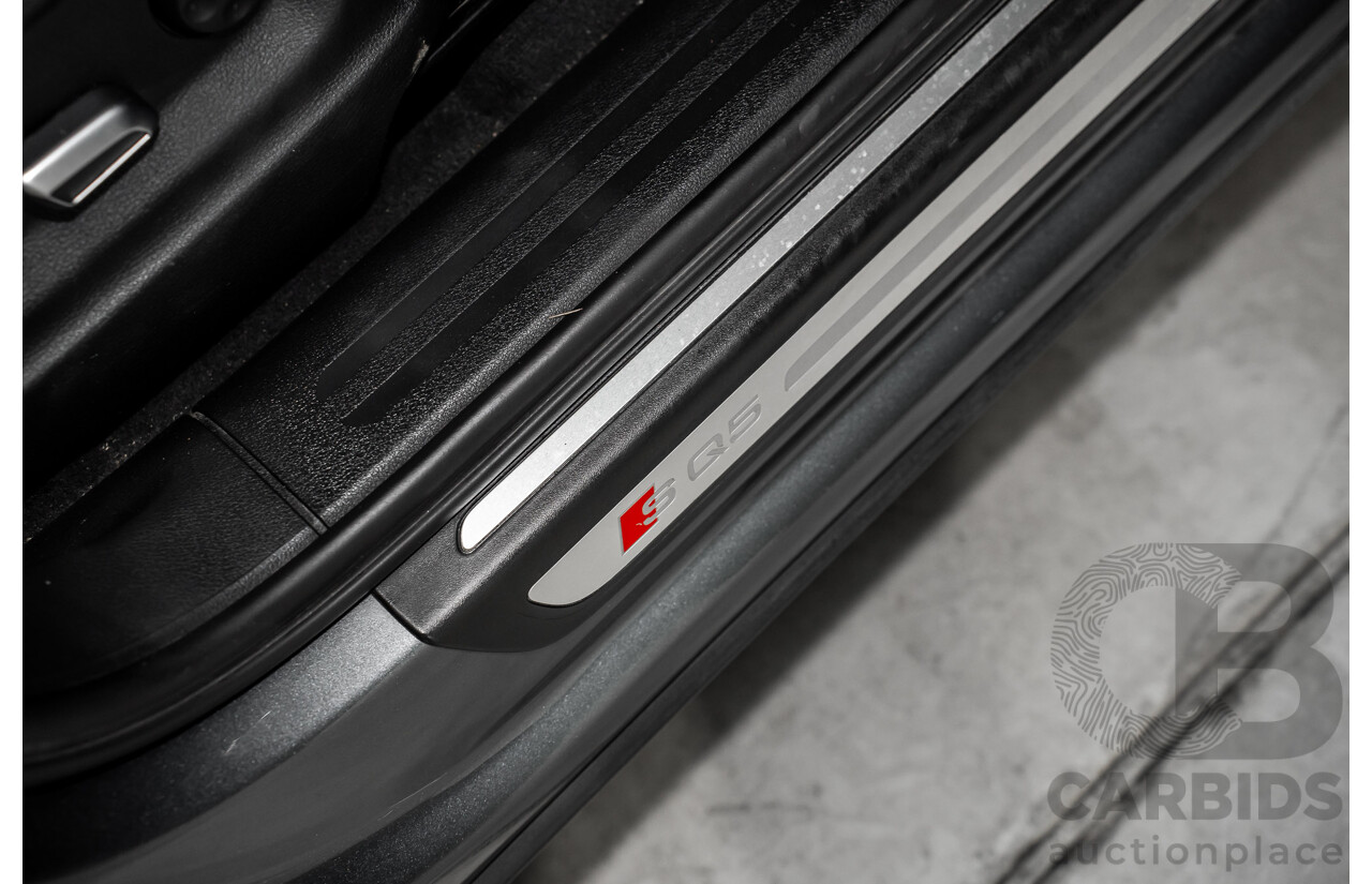 1/2015 Audi SQ5 3.0 TDI Quattro 8R MY15 5d Wagon Monsoon Grey Metallic Twin Turbo Diesel V6 3.0L