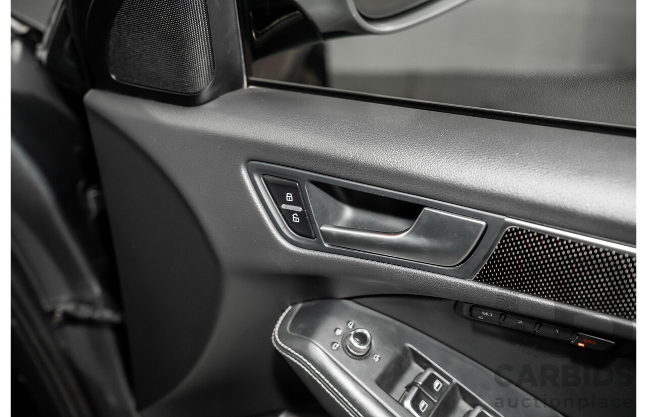 1/2015 Audi SQ5 3.0 TDI Quattro 8R MY15 5d Wagon Monsoon Grey Metallic Twin Turbo Diesel V6 3.0L