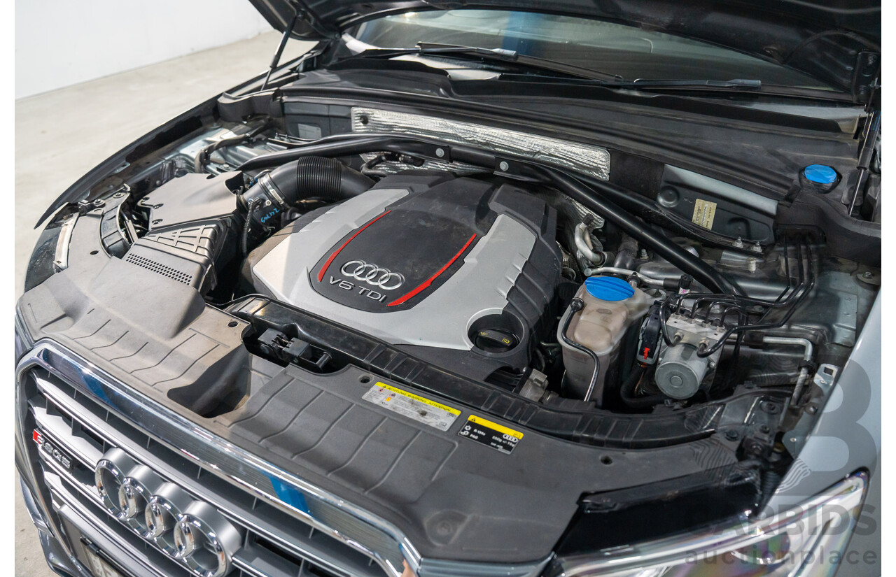 1/2015 Audi SQ5 3.0 TDI Quattro 8R MY15 5d Wagon Monsoon Grey Metallic Twin Turbo Diesel V6 3.0L