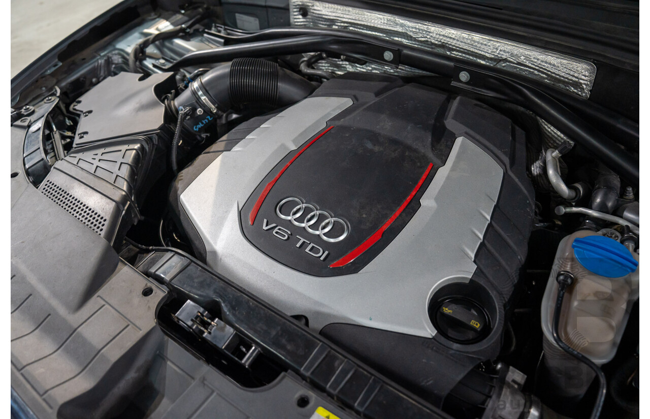 1/2015 Audi SQ5 3.0 TDI Quattro 8R MY15 5d Wagon Monsoon Grey Metallic Twin Turbo Diesel V6 3.0L