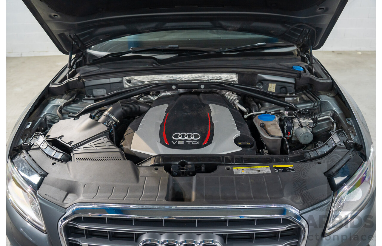 1/2015 Audi SQ5 3.0 TDI Quattro 8R MY15 5d Wagon Monsoon Grey Metallic Twin Turbo Diesel V6 3.0L