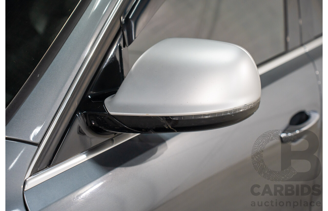 1/2015 Audi SQ5 3.0 TDI Quattro 8R MY15 5d Wagon Monsoon Grey Metallic Twin Turbo Diesel V6 3.0L