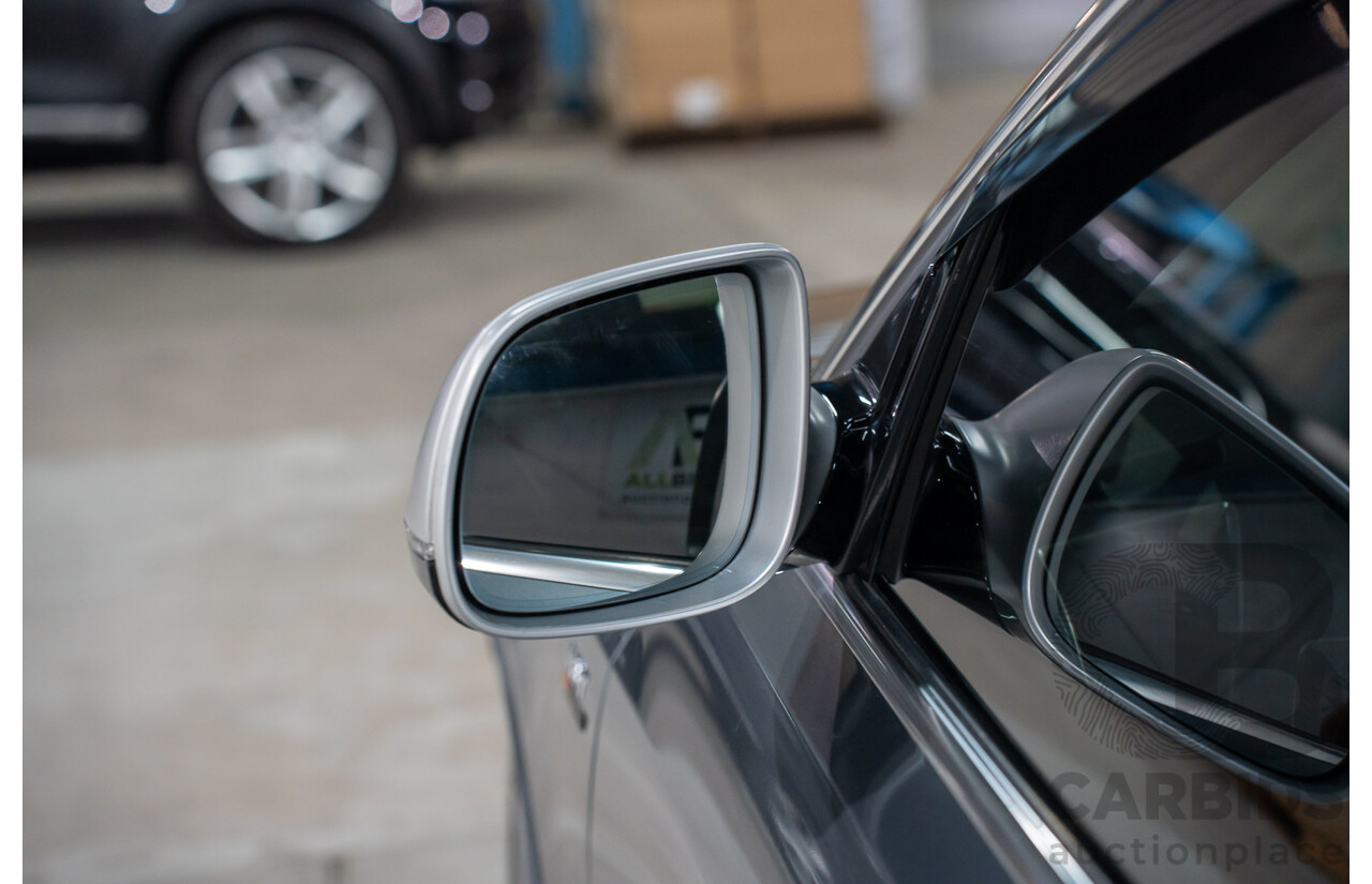 1/2015 Audi SQ5 3.0 TDI Quattro 8R MY15 5d Wagon Monsoon Grey Metallic Twin Turbo Diesel V6 3.0L