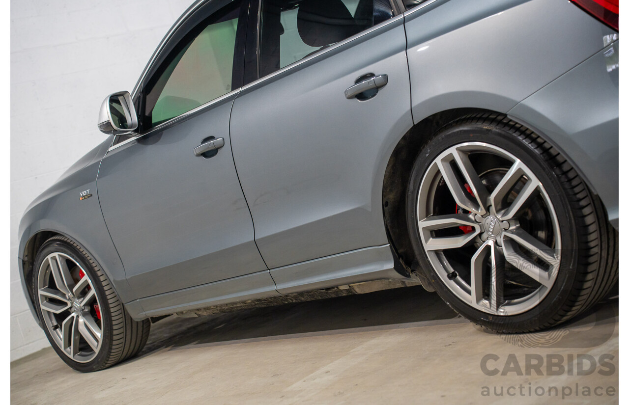 1/2015 Audi SQ5 3.0 TDI Quattro 8R MY15 5d Wagon Monsoon Grey Metallic Twin Turbo Diesel V6 3.0L