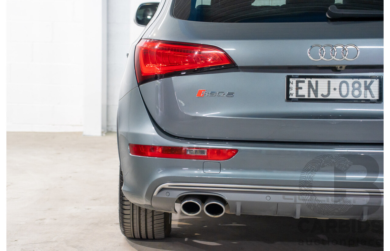 1/2015 Audi SQ5 3.0 TDI Quattro 8R MY15 5d Wagon Monsoon Grey Metallic Twin Turbo Diesel V6 3.0L