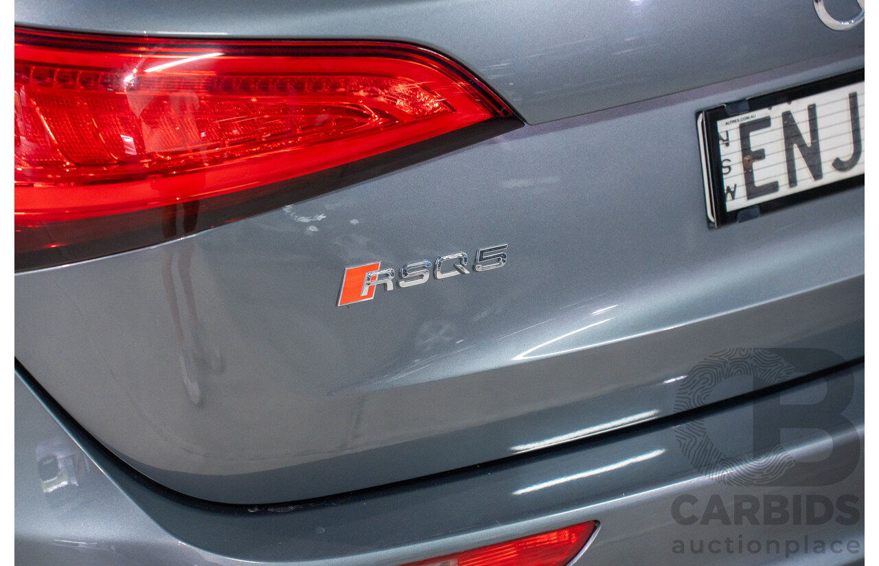 1/2015 Audi SQ5 3.0 TDI Quattro 8R MY15 5d Wagon Monsoon Grey Metallic Twin Turbo Diesel V6 3.0L