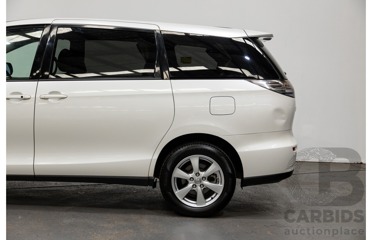 11/2007 Toyota Estima Hybrid (AWD) AHR20W 4d Wagon White 2.4L - 8 Seats