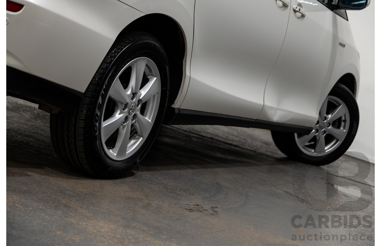 11/2007 Toyota Estima Hybrid (AWD) AHR20W 4d Wagon White 2.4L - 8 Seats