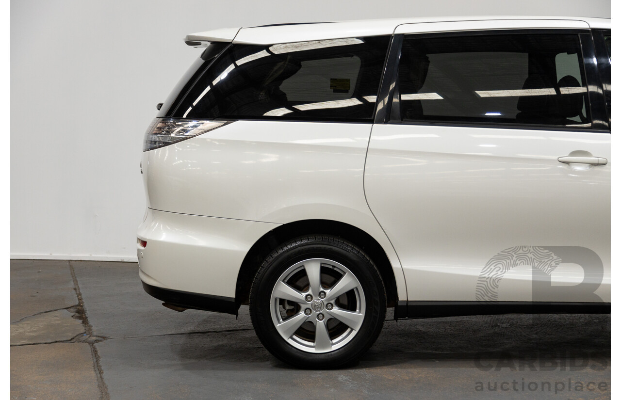 11/2007 Toyota Estima Hybrid (AWD) AHR20W 4d Wagon White 2.4L - 8 Seats