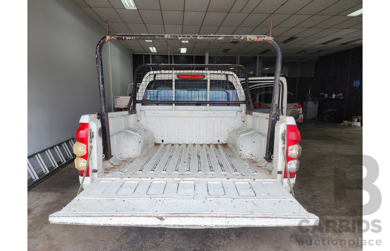 6/2009 Great Wall V240 (4x4) K2 Dual Cab Utility White 2.4L