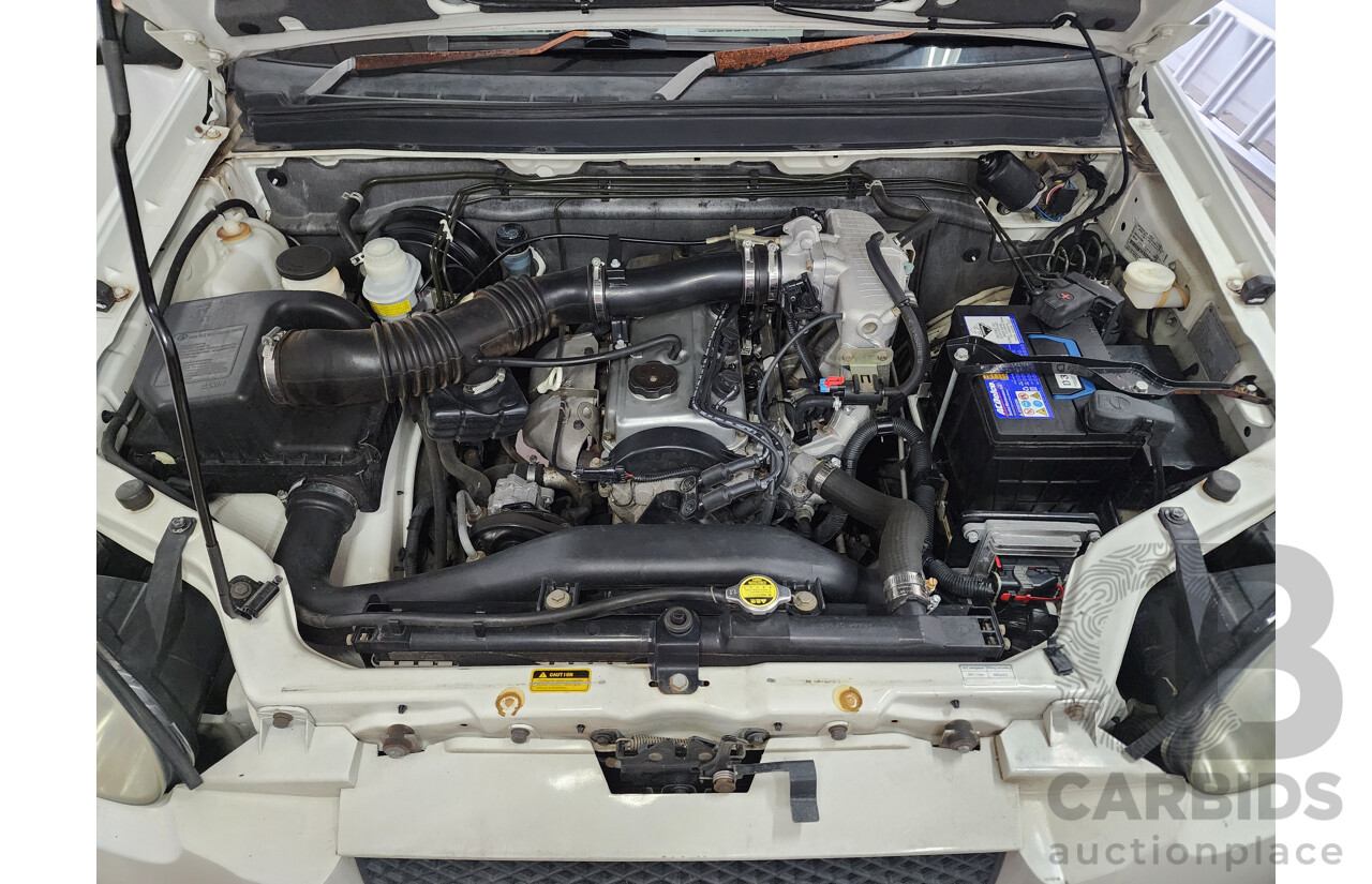 6/2009 Great Wall V240 (4x4) K2 Dual Cab Utility White 2.4L