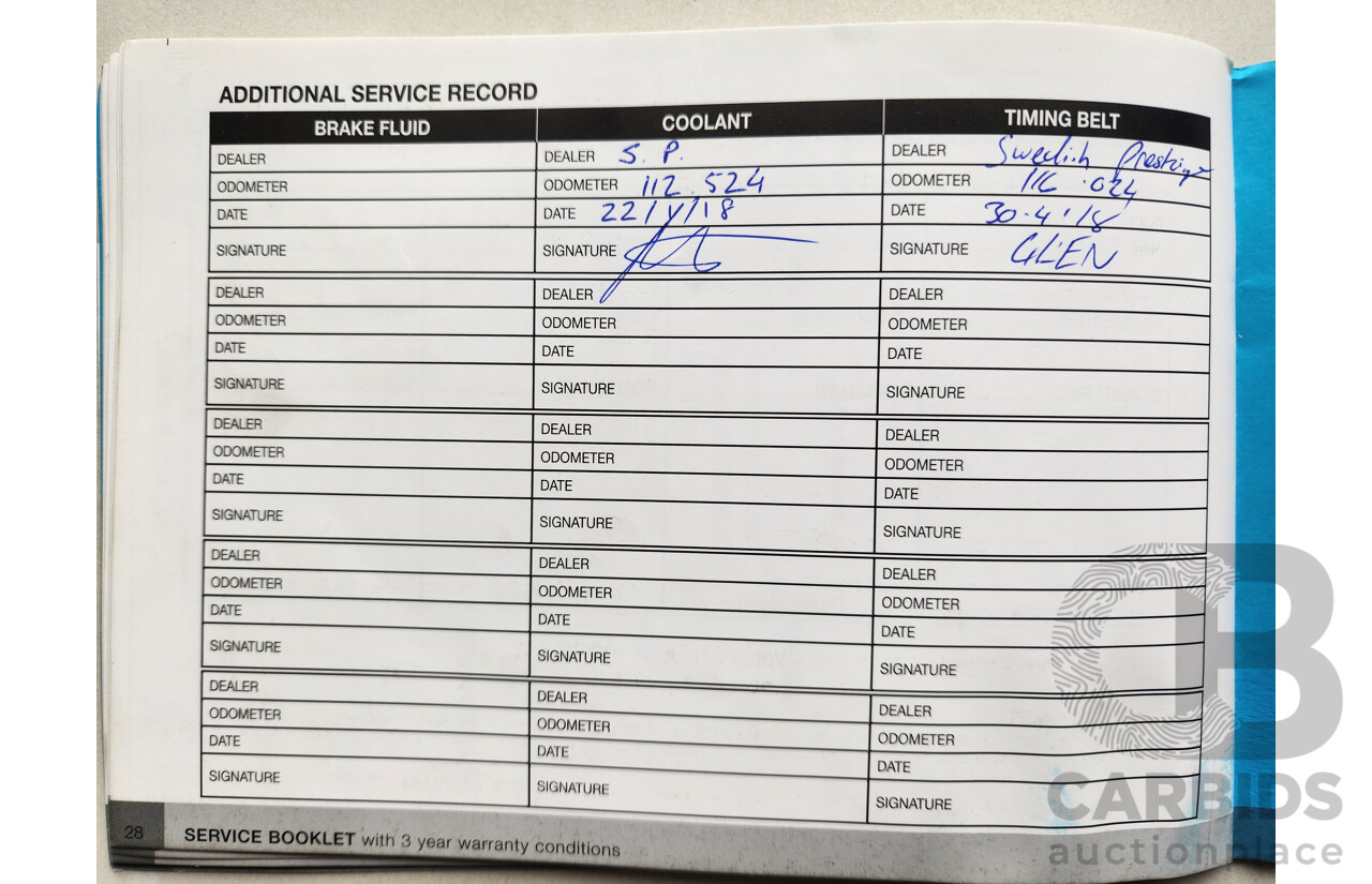 3/2007 Volvo V50 2.4 S MY07 4d Wagon Blue 2.4L