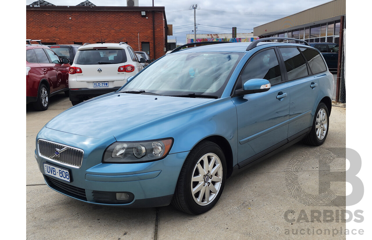 3/2007 Volvo V50 2.4 S MY07 4d Wagon Blue 2.4L