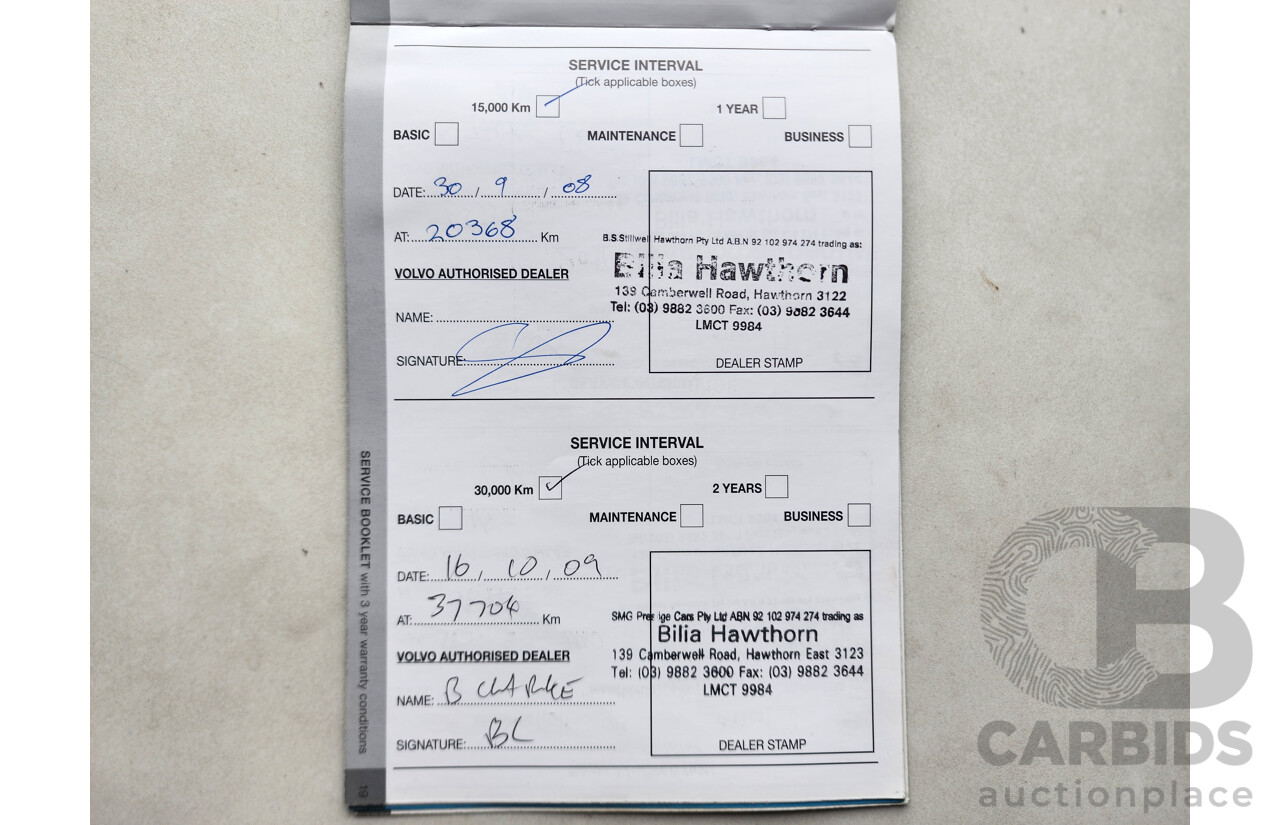 3/2007 Volvo V50 2.4 S MY07 4d Wagon Blue 2.4L