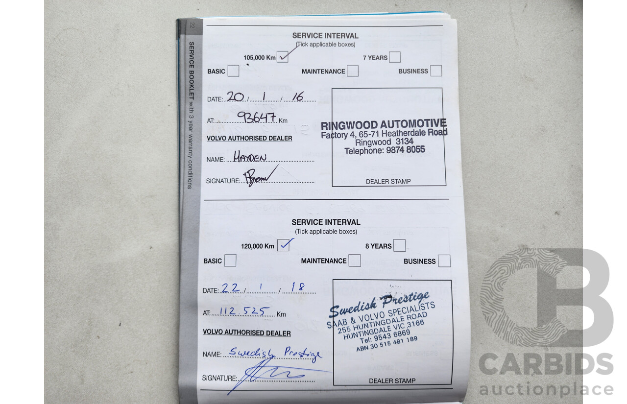 3/2007 Volvo V50 2.4 S MY07 4d Wagon Blue 2.4L