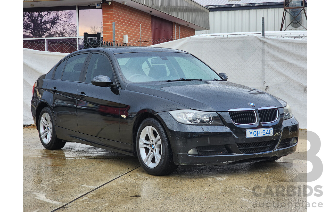 2/2008 Bmw 3 20d Executive E90 07 UPGRADE 4d Sedan Black 2.0L