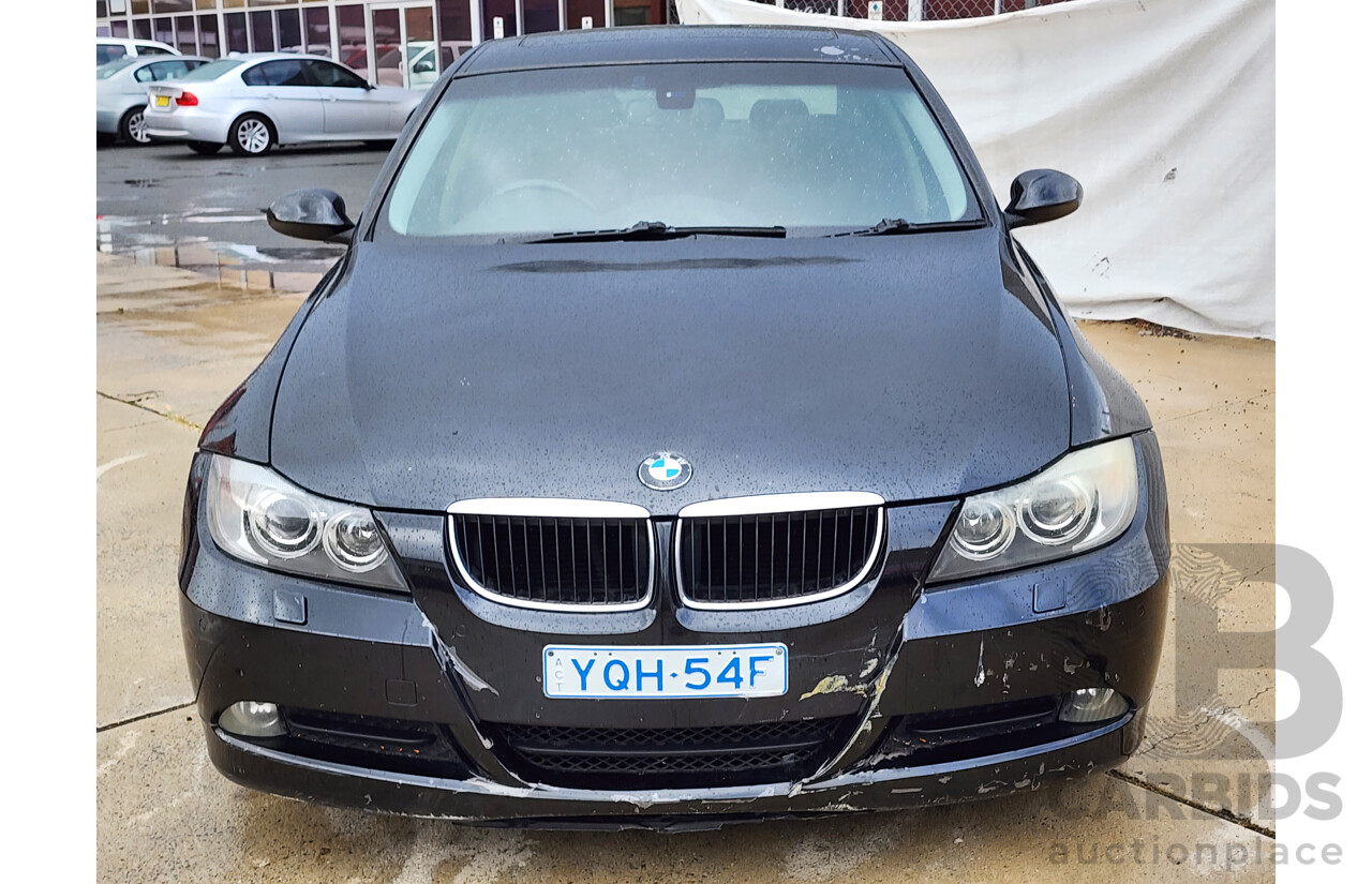 2/2008 Bmw 3 20d Executive E90 07 UPGRADE 4d Sedan Black 2.0L
