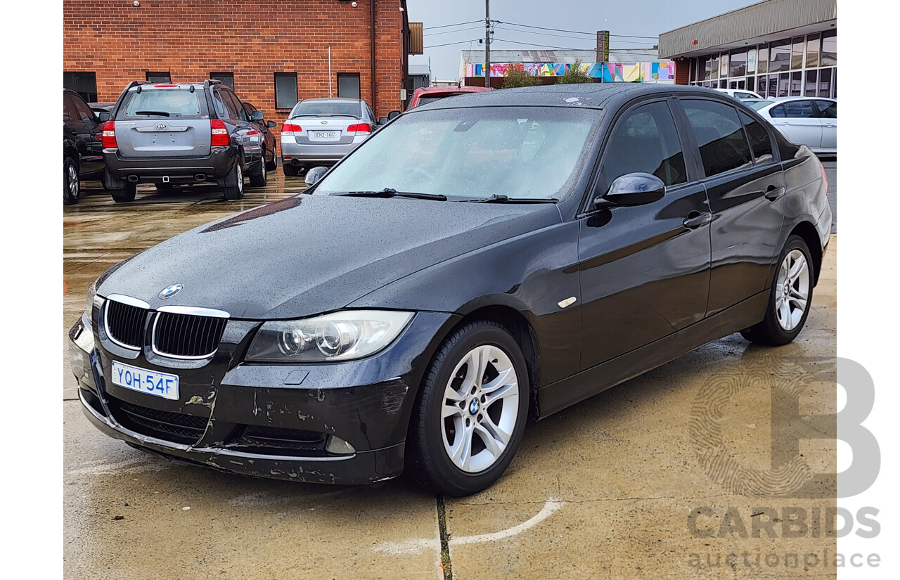 2/2008 Bmw 3 20d Executive E90 07 UPGRADE 4d Sedan Black 2.0L