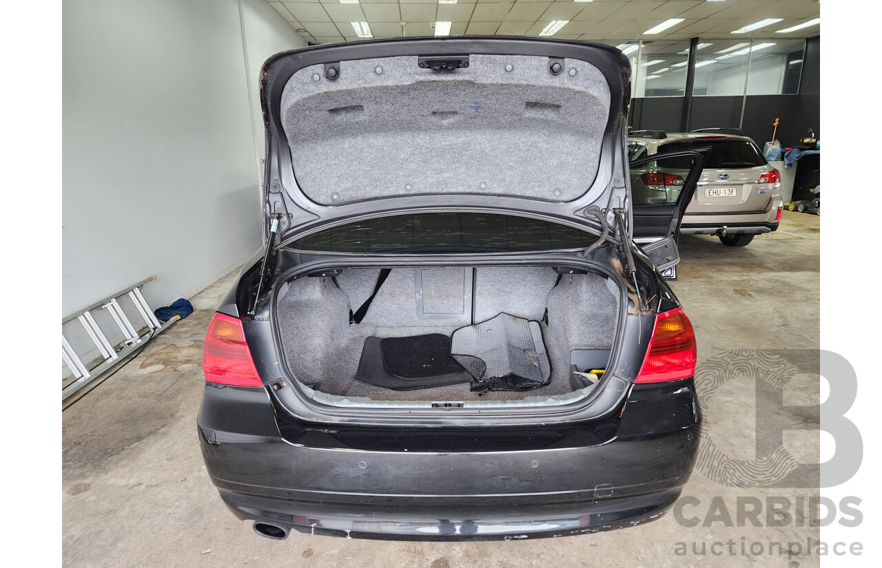 2/2008 Bmw 3 20d Executive E90 07 UPGRADE 4d Sedan Black 2.0L