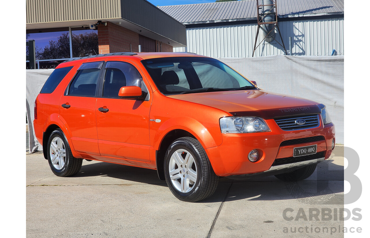 5/2004 Ford Territory GHIA (4x4) SX 4d Wagon Orange 4.0L