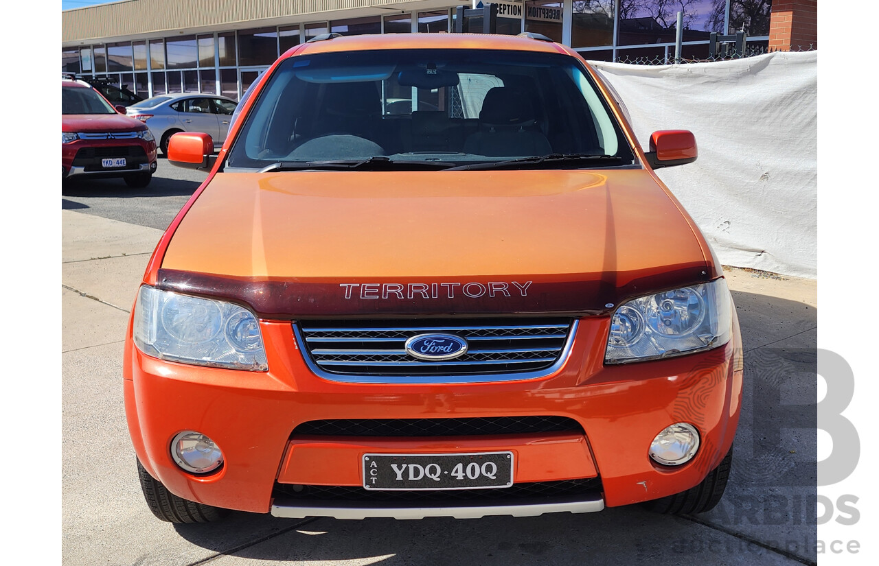 5/2004 Ford Territory GHIA (4x4) SX 4d Wagon Orange 4.0L