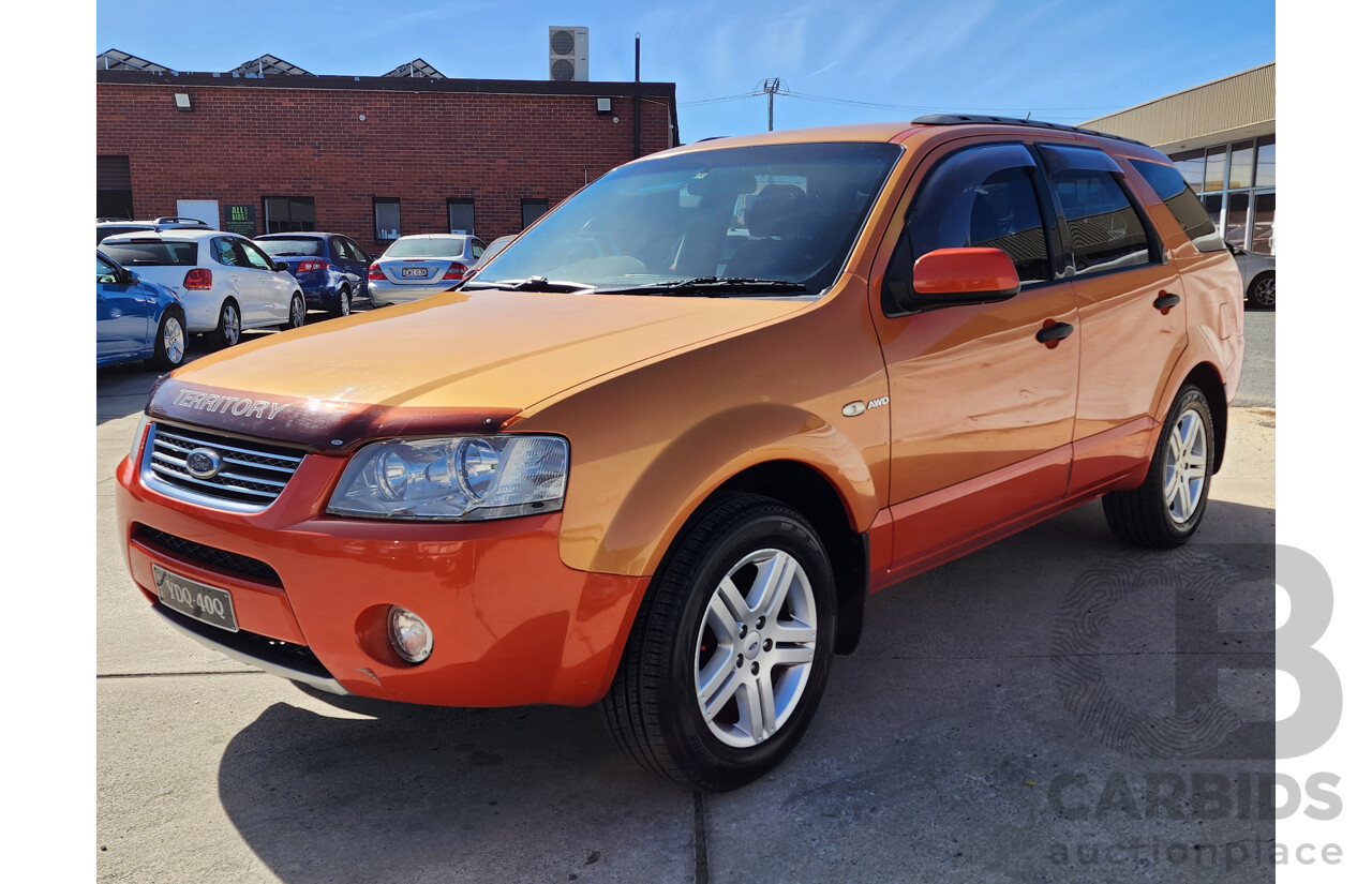 5/2004 Ford Territory GHIA (4x4) SX 4d Wagon Orange 4.0L