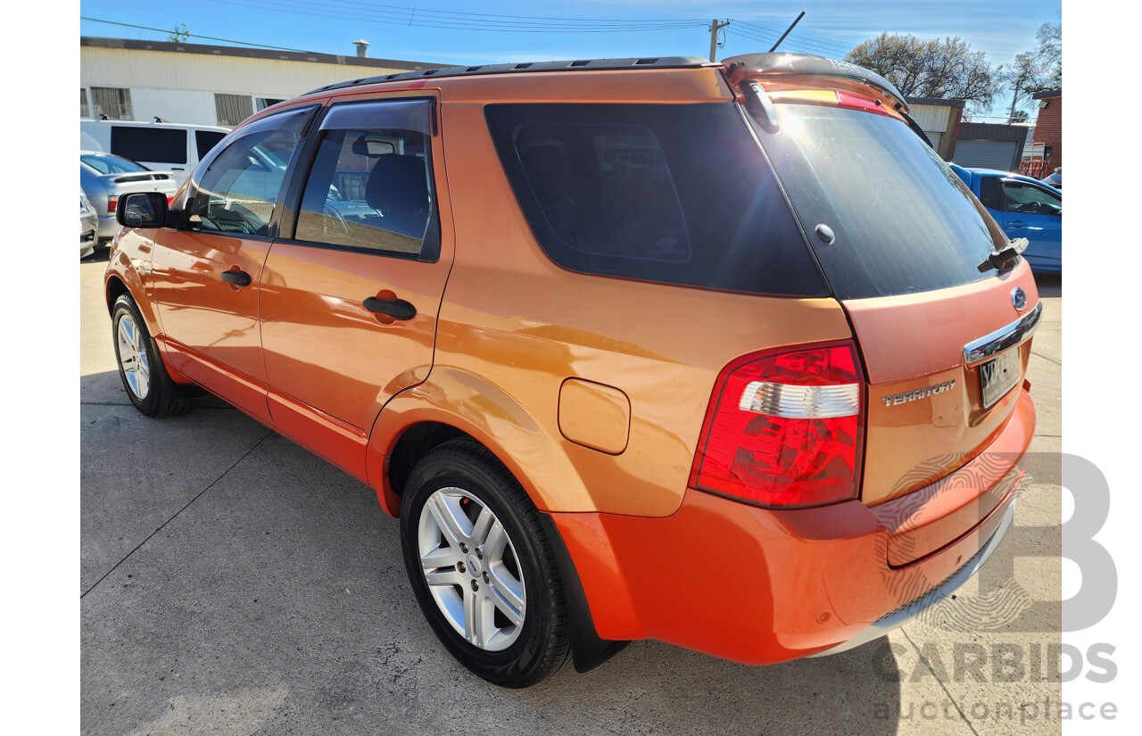 5/2004 Ford Territory GHIA (4x4) SX 4d Wagon Orange 4.0L