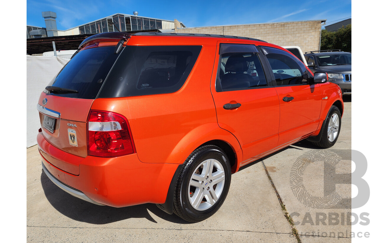 5/2004 Ford Territory GHIA (4x4) SX 4d Wagon Orange 4.0L