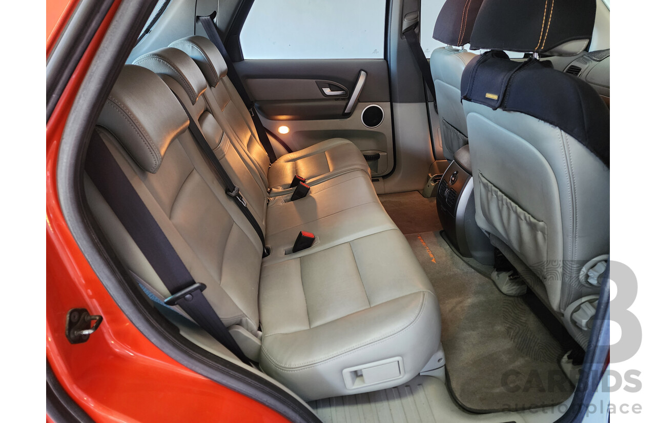 5/2004 Ford Territory GHIA (4x4) SX 4d Wagon Orange 4.0L