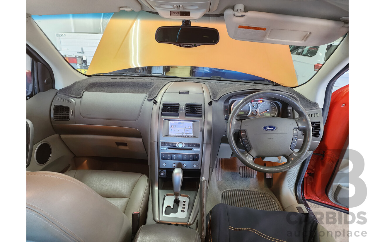 5/2004 Ford Territory GHIA (4x4) SX 4d Wagon Orange 4.0L