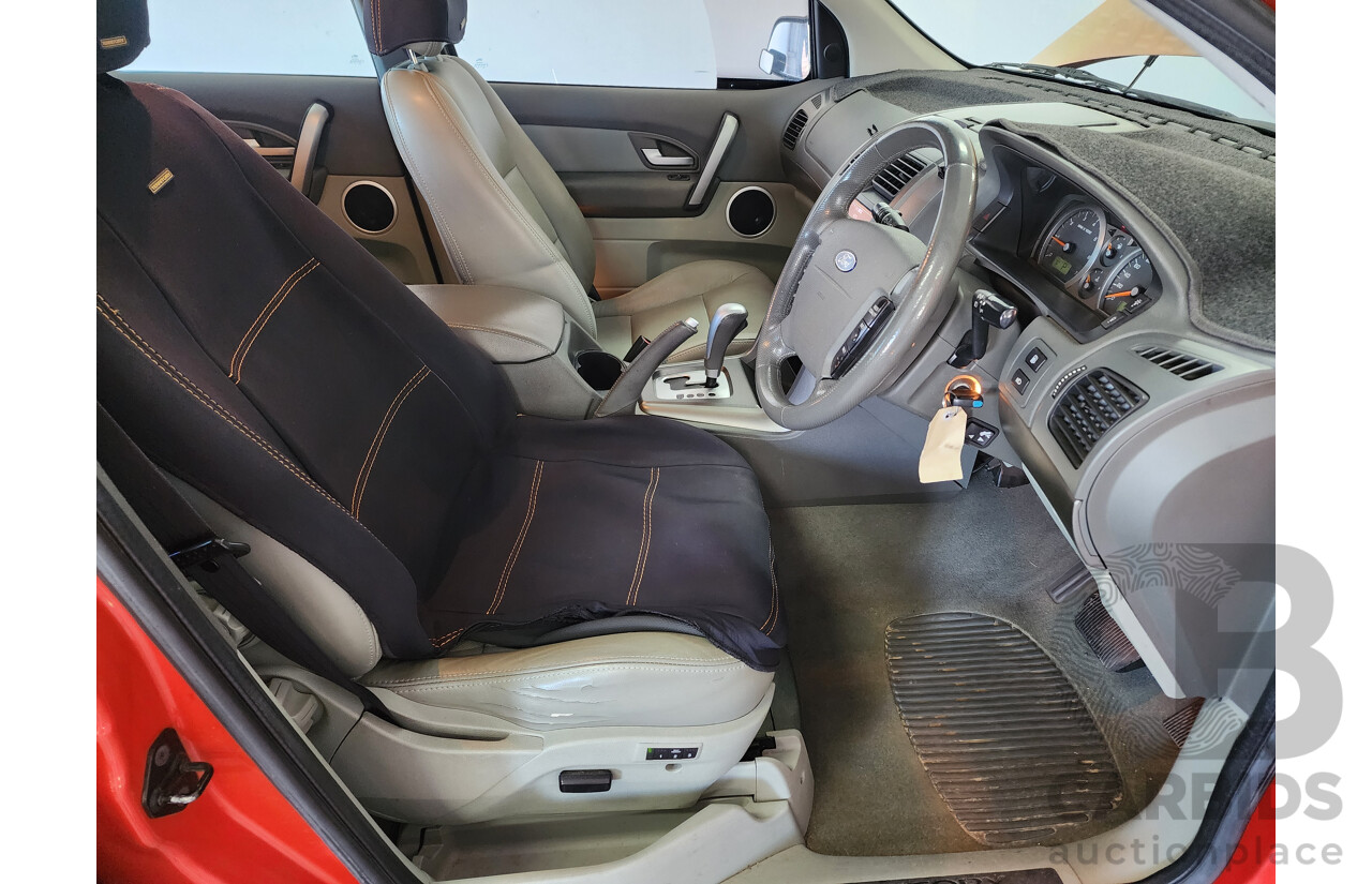 5/2004 Ford Territory GHIA (4x4) SX 4d Wagon Orange 4.0L